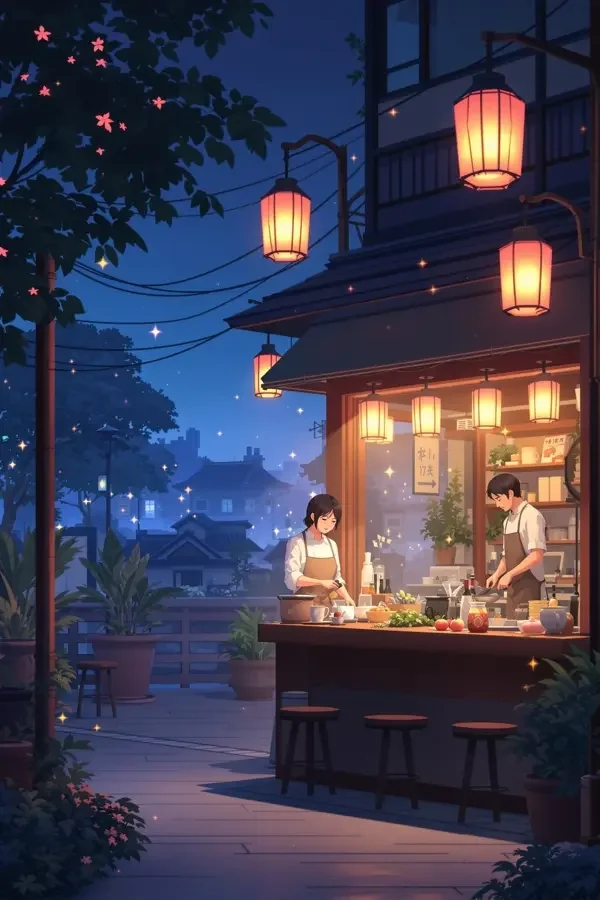 深夜小馆 漫画封面